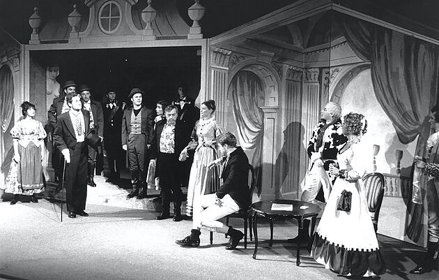 DER FIAKER ALS MARQUIS - Ensemble