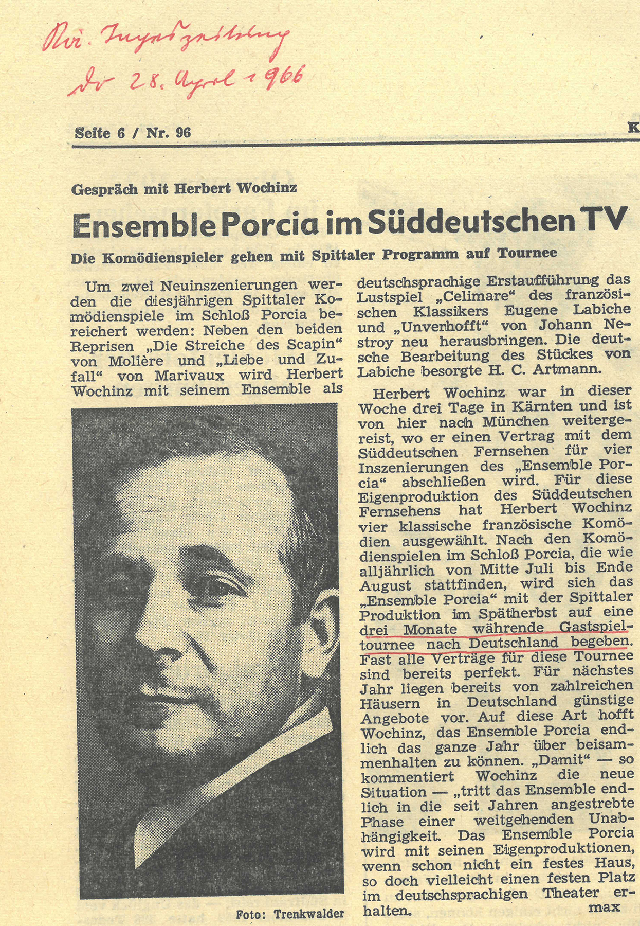 Porcia Ridel Geschichte | Ensemble Porcia